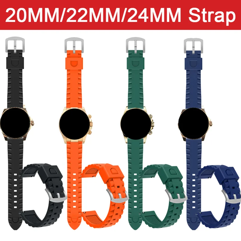 Sport Loop Strap - Cinturino in silicone morbido per 20mm
