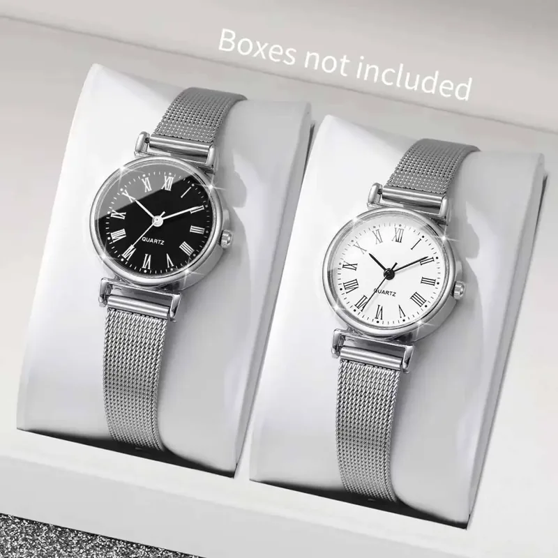Stainless Mesh Band - 1/2 pezzi di orologi da donna