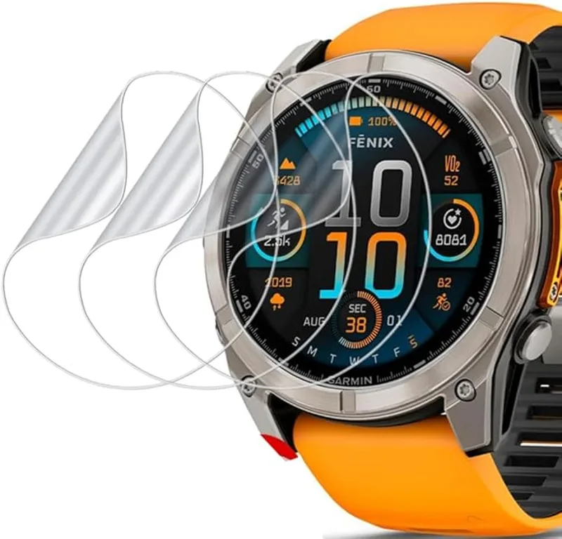 Garmin Smartwatch Accessories - 1-3 pezzi di pellicola idrogel per