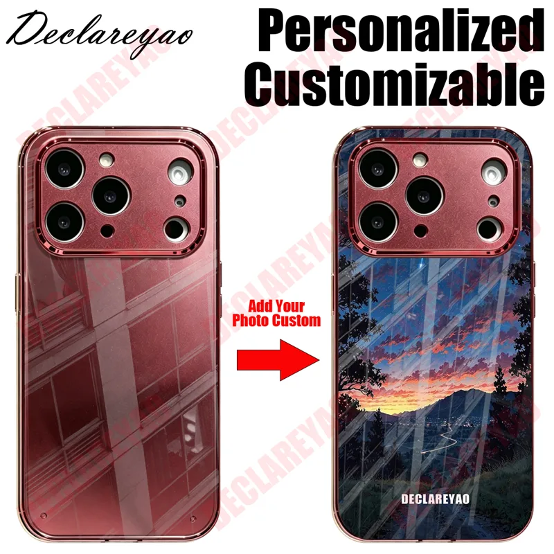 Screen Protector Film - DECLAREYAO Cover in Vetro Personalizzata per