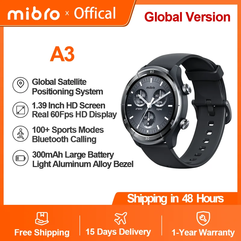 Smartwatch X - Mibro A3 Smartwatch Design super leggero