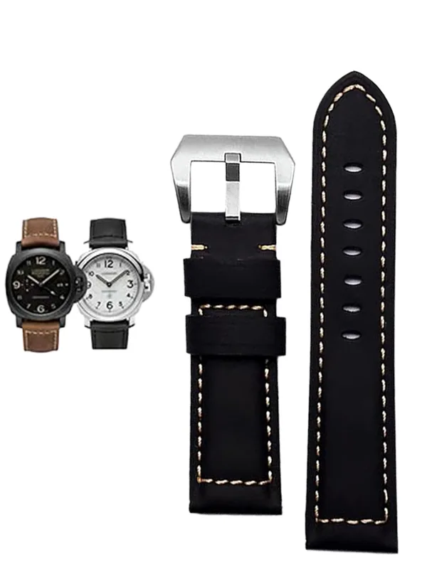 Titan Smartwatch Accessories - Cinturino in pelle vintage 20mm 22mm