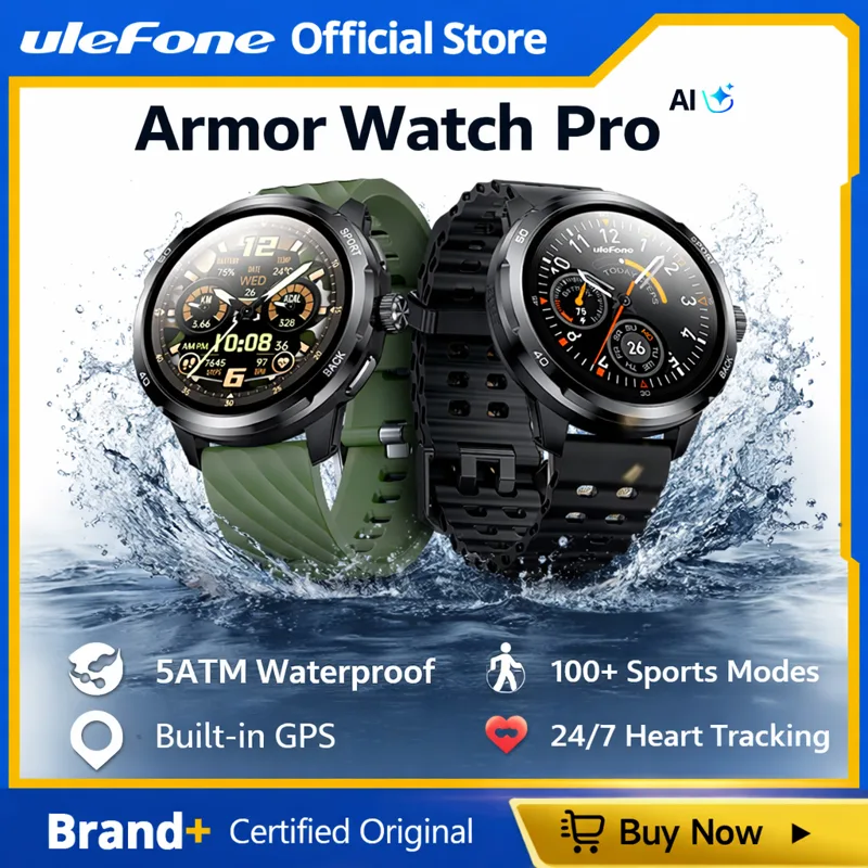 Smartwatch X - Ulefone Armor Watch Pro Smartwatch Display