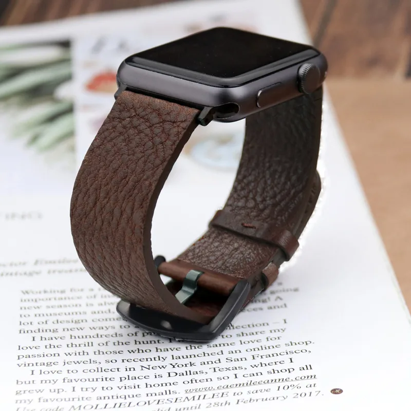 Smartwatch Accessories Shop - Cinturino in pelle di vitello italiano