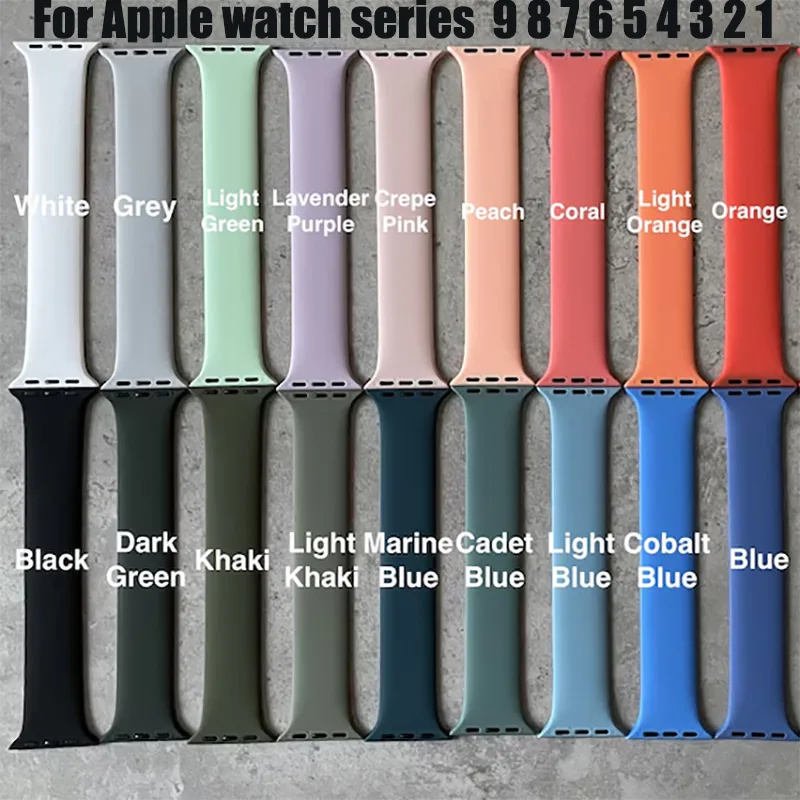 Sport Loop Strap - Solo Loop in silicone per cinturino