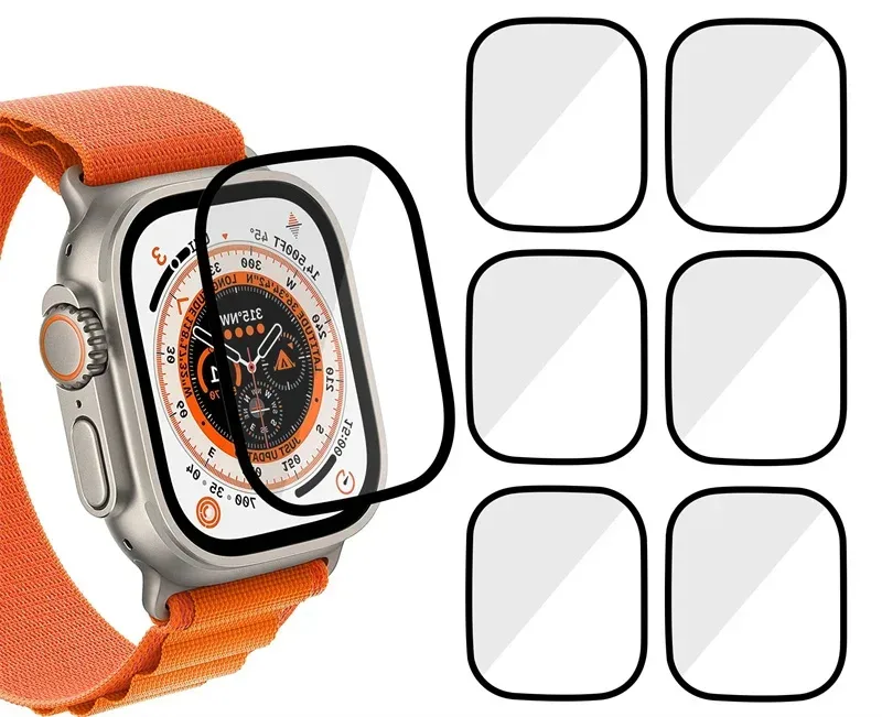 Apple Smartwatch Accessories - Pellicola Protettiva 3D in Vetro Temperato