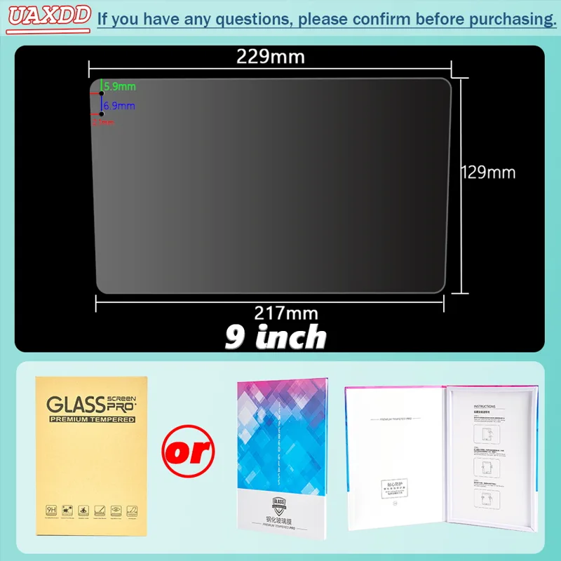 Screen Protector Film - Pellicola Protettiva per Schermo PET 9