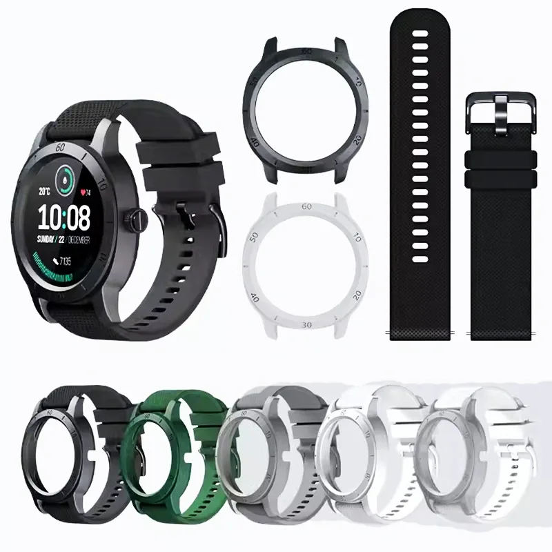 Titan Smartwatch Accessories - Custodia sfarfallio con cinturino in silicone