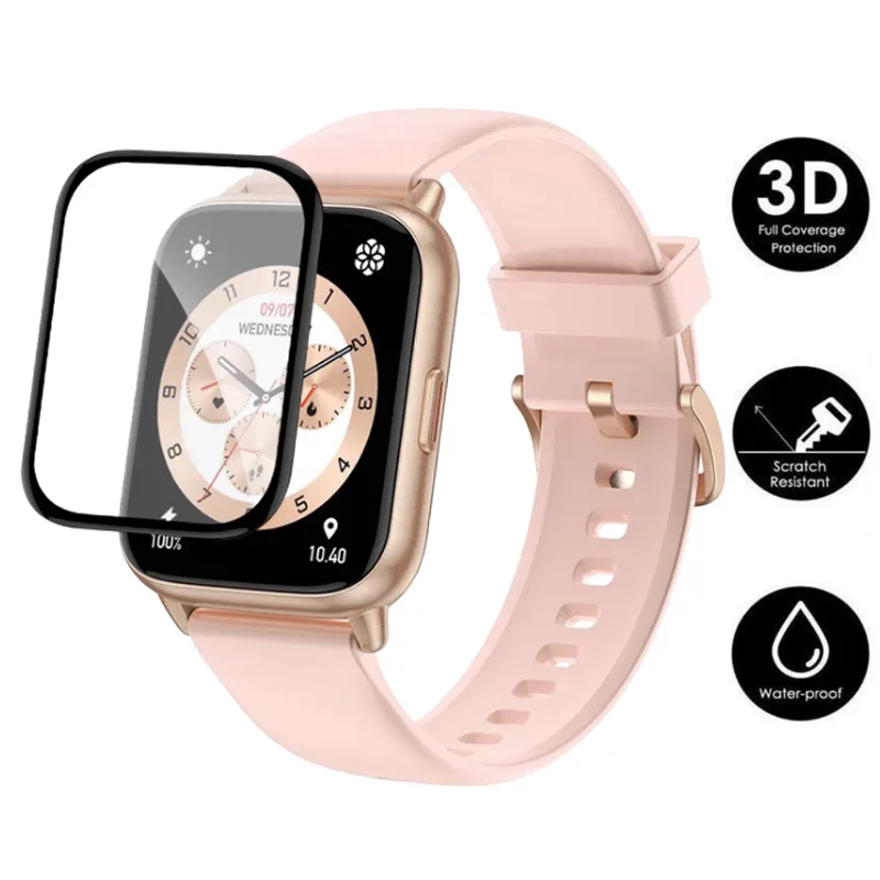 Amazfit Smartwatch Accessories - Pellicola protettiva trasparente con bordo morbido