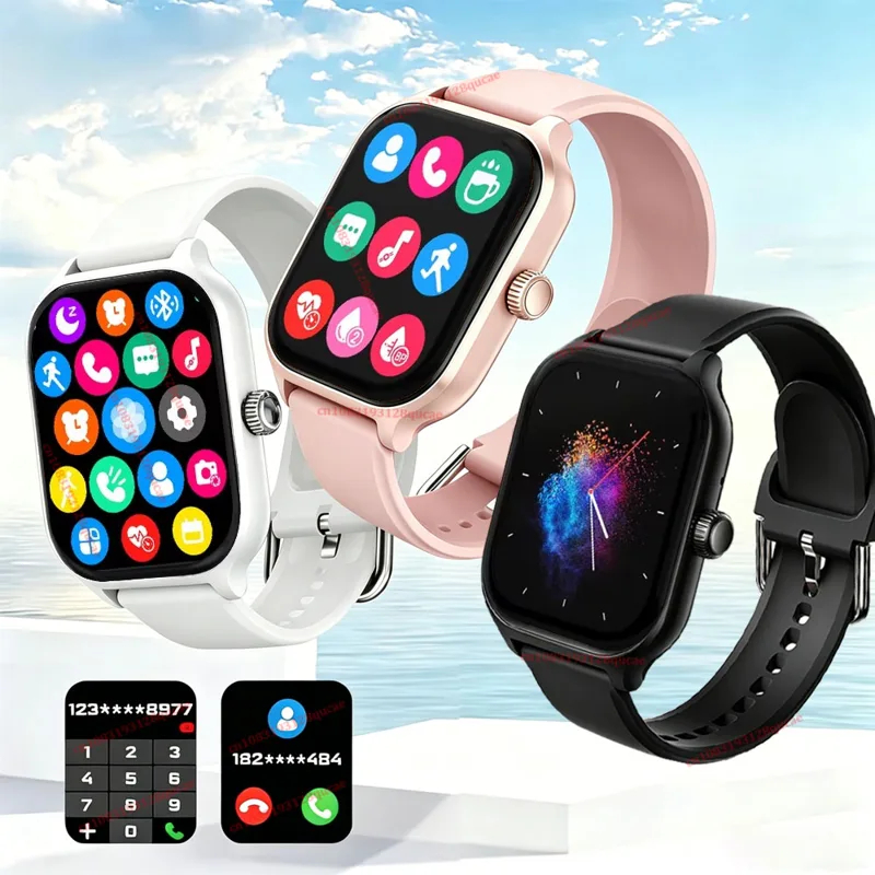 Smartwatch X12 - Smartwatch con Funzione di Chiamata, Monitoraggio