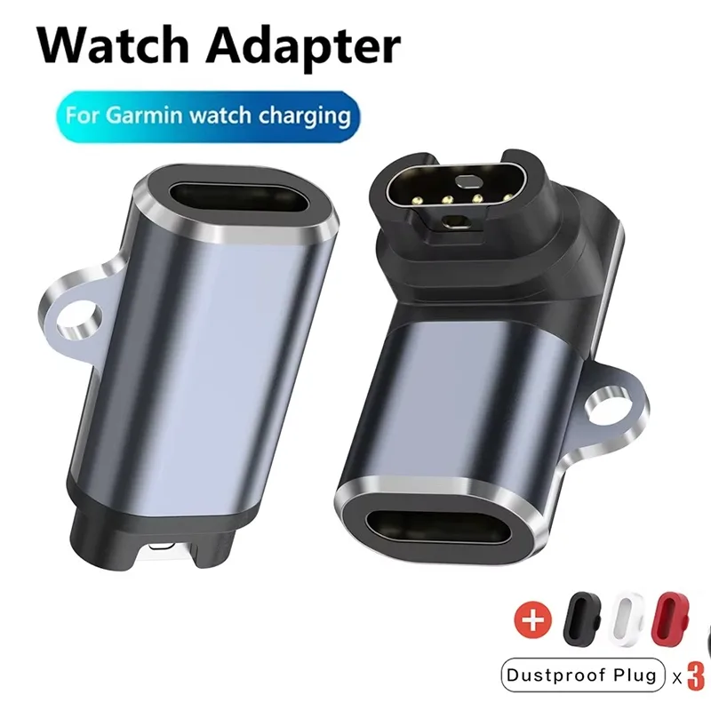 Garmin Smartwatch Accessories - Adattatore portatile di ricarica tipo C/Micro