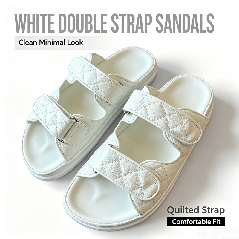 Leather Classic Strap - Sandali da spiaggia classici e versatili