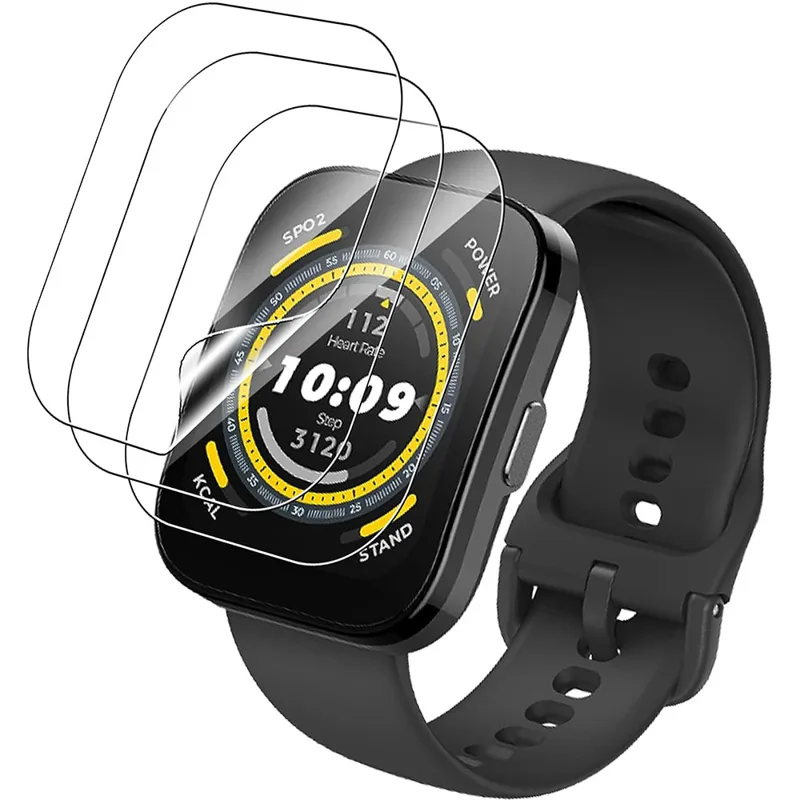 Amazfit Smartwatch Accessories - 3PCS Trasparente HD Pellicola Della Protezione