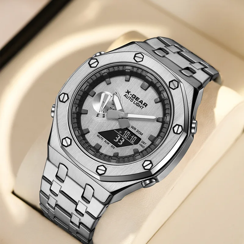 Smartwatch X - Orologio al quarzo casual da uomo,