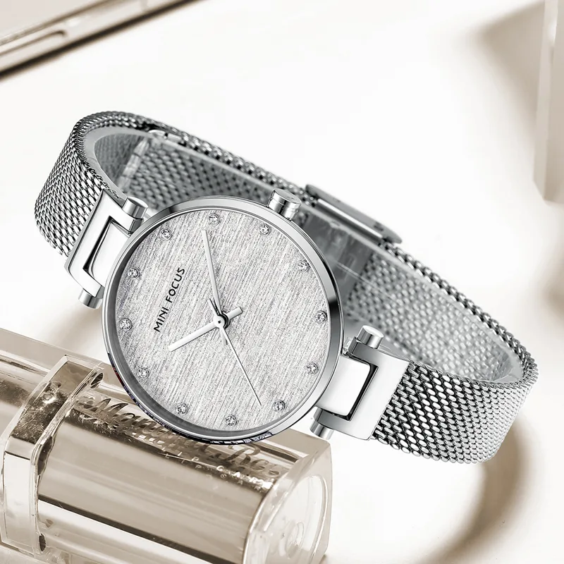 Stainless Mesh Band - MINI FOCUS MF0328L Orologio da polso