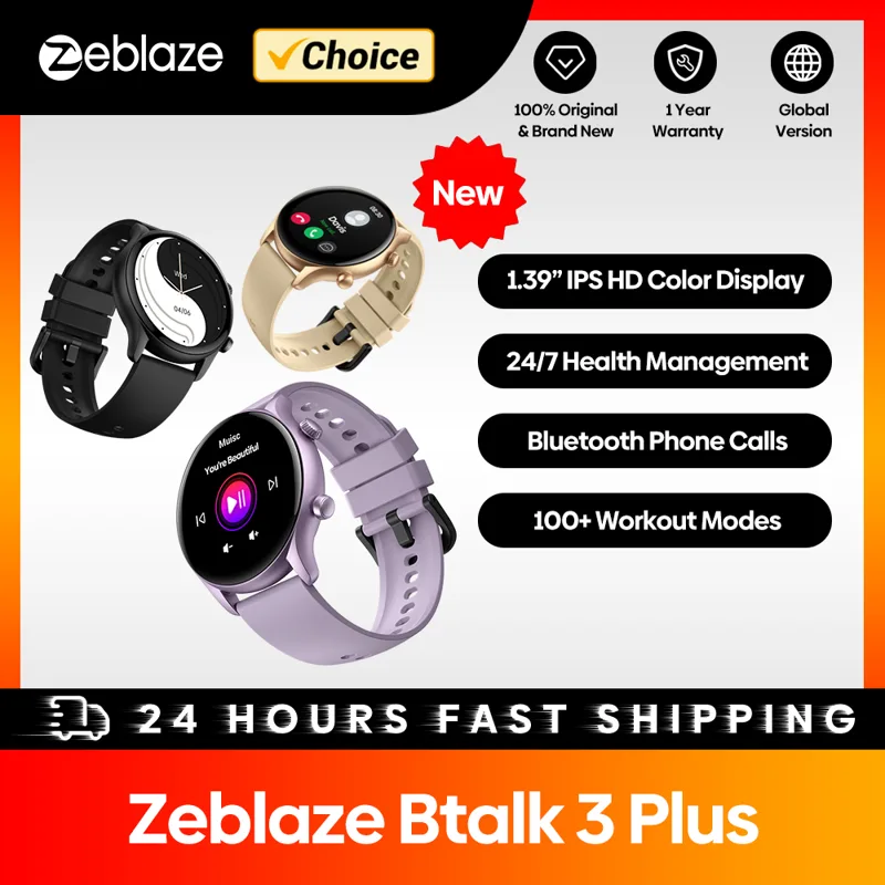 Smartwatch X12 - Nuovo Zeblaze Btalk 3 Plus Chiamate
