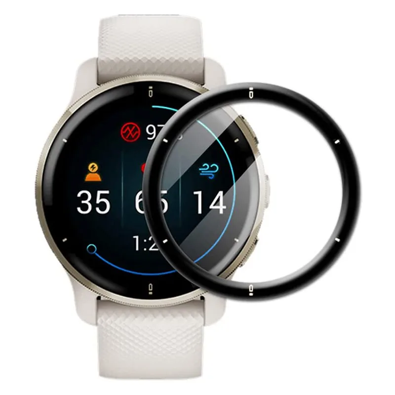 Garmin Smartwatch Accessories - Pellicola protettiva con bordo curvo 3D