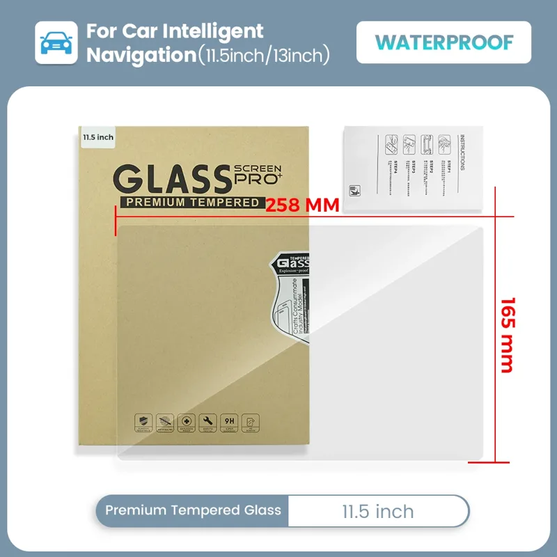 Screen Protector Film - Pellicola protettiva adesiva per autoradio da