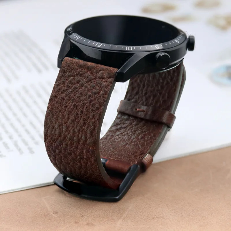 Smartwatch Accessories Shop - Cinturino in pelle con cinturino in