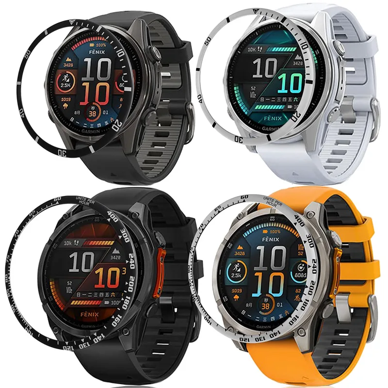 Garmin Smartwatch Accessories - Orologio lunetta anello per Garmin Fenix