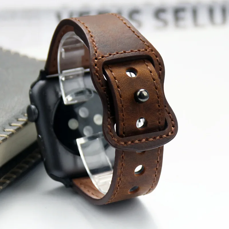Smartwatch Accessories Shop - Cinturino Correa in vera pelle per
