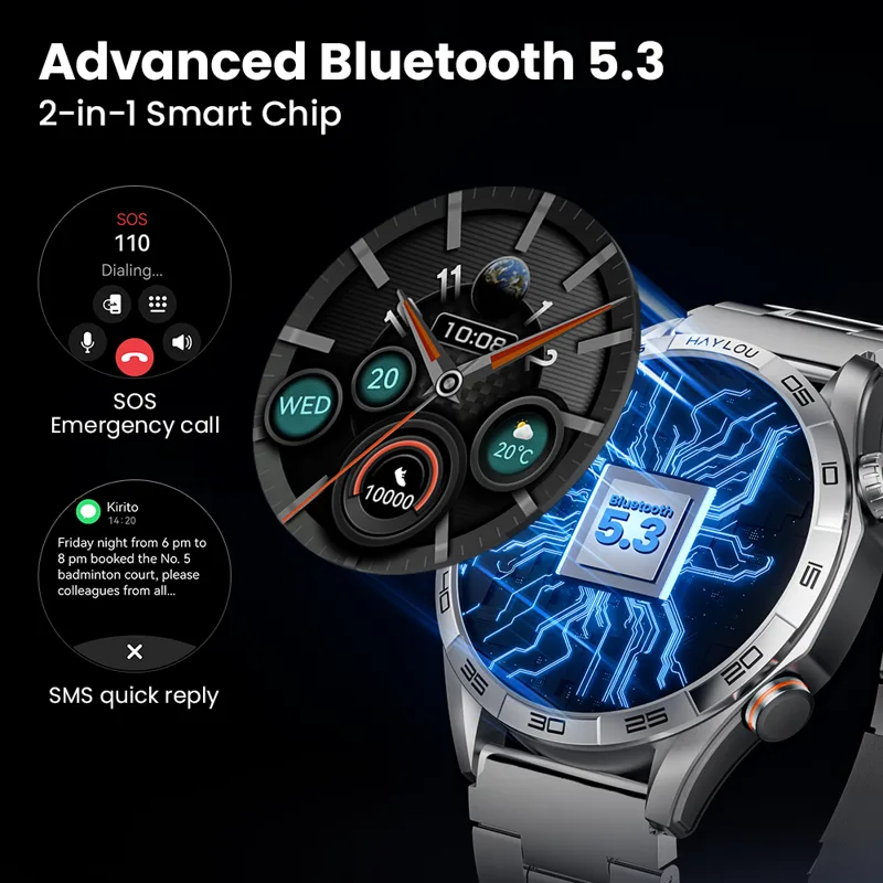 HAYLOU Solar 5 Smartwatch con  - Smartwatch X12 recensione e prezzo