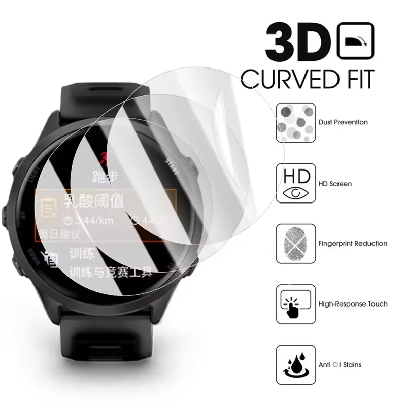 1-3 pezzi di pellicola idrogel - Garmin Smartwatch Accessories recensione e prezzo