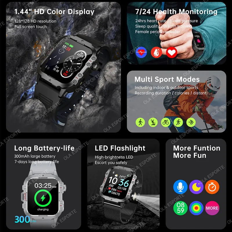 Nuovo Smartwatch Militare Robu - Smartwatch X12 recensione e prezzo