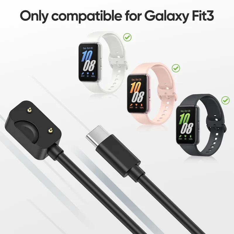 Cavo di ricarica nero USB-C pe - Best Smartwatch Accessories recensione e prezzo