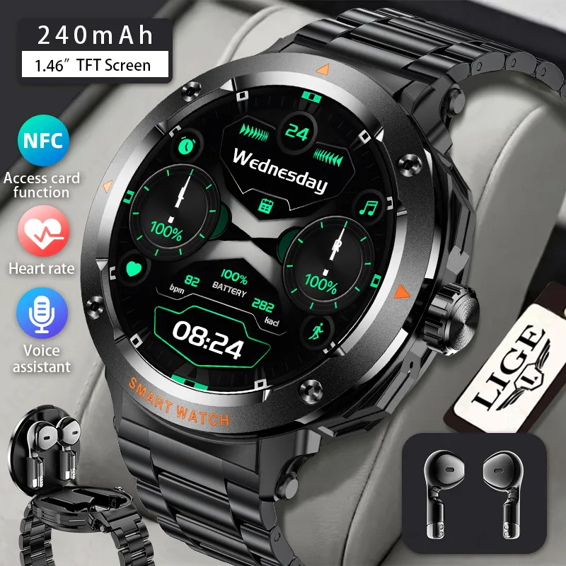 LIGE Smartwatch con Auricolari - Smartwatch Headset recensione e prezzo