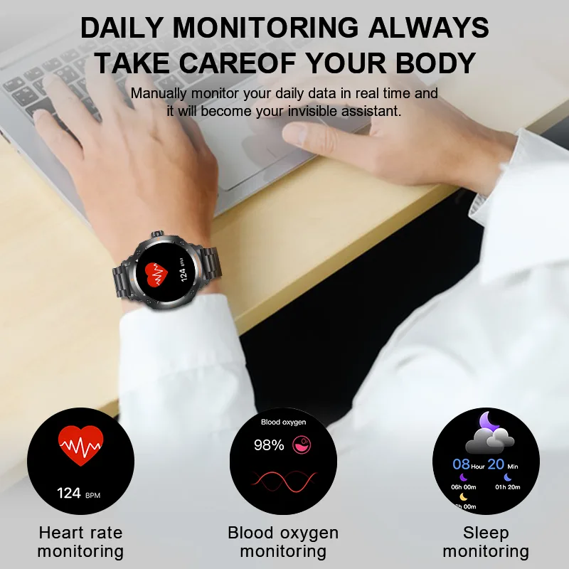 LIGE Smartwatch con Auricolari - Smartwatch Headset recensione e prezzo