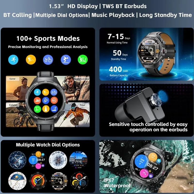 Auricolare NFC Smart Watch 2 i - Smartwatch Headset recensione e prezzo