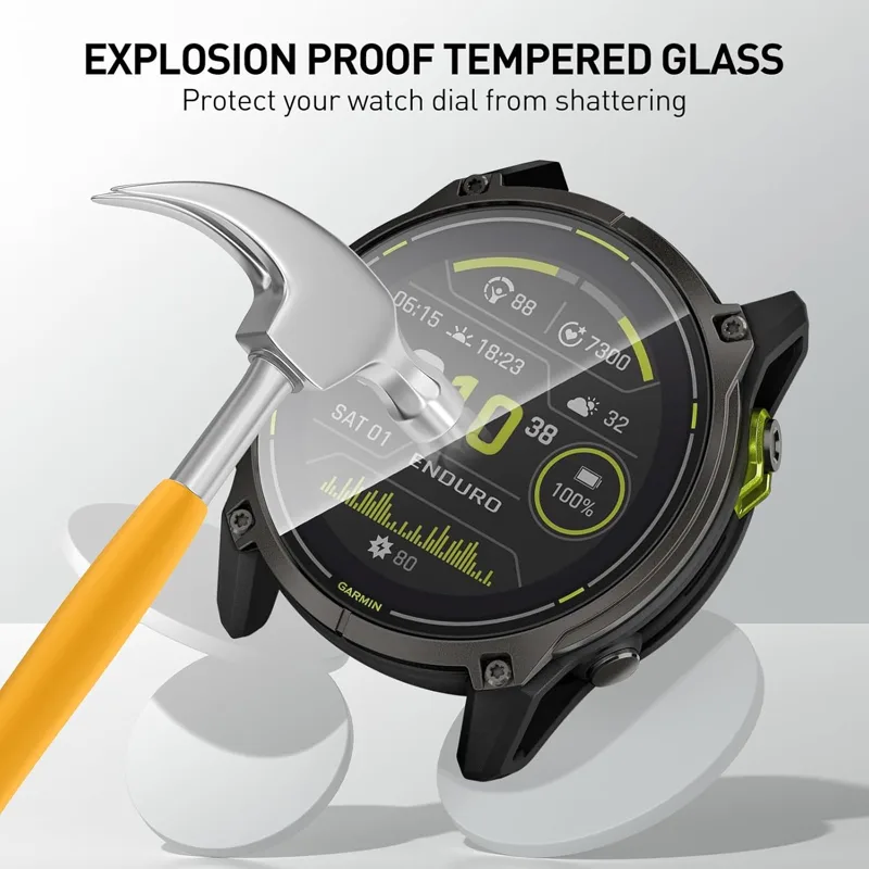 Pellicole in vetro temperato p - Garmin Smartwatch Accessories recensione e prezzo