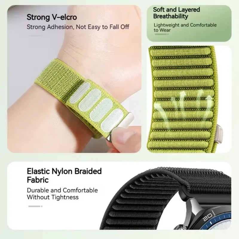 Cinturino in nylon da 18/20/22 - Smartwatch X2 recensione e prezzo