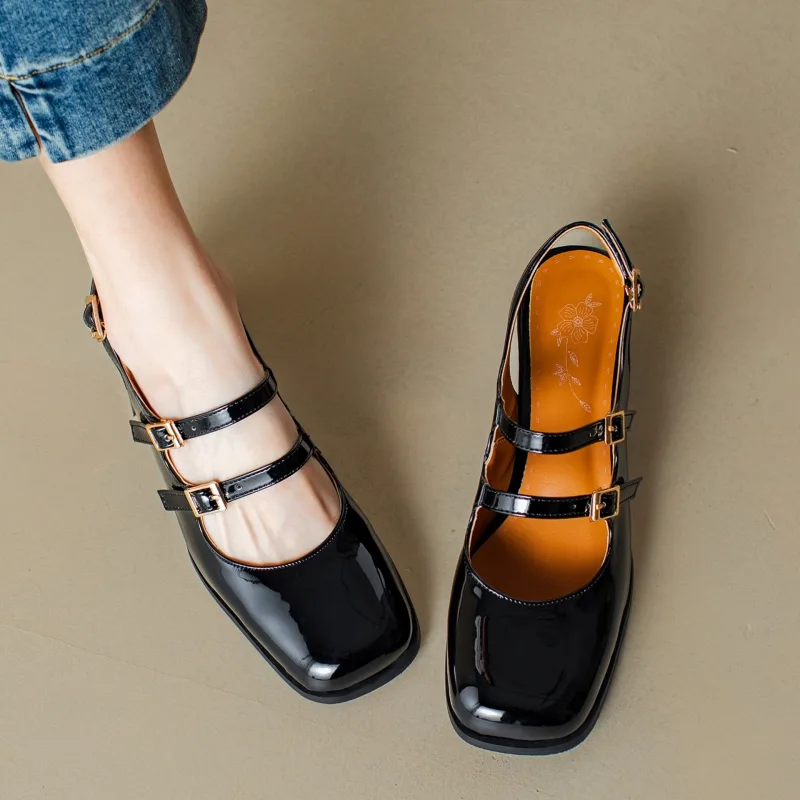 Scarpe da donna eleganti con t - Leather Classic Strap recensione e prezzo