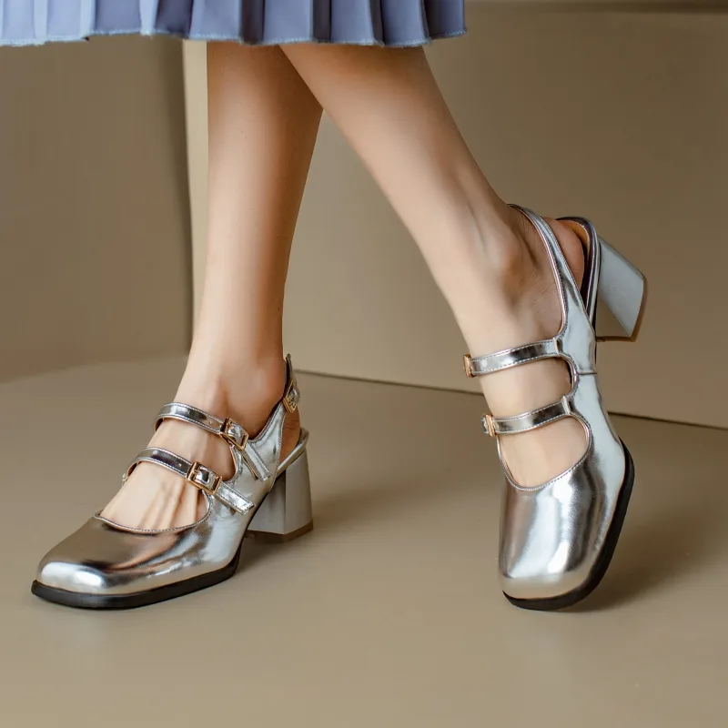 Scarpe da donna eleganti con t - Leather Classic Strap recensione e prezzo