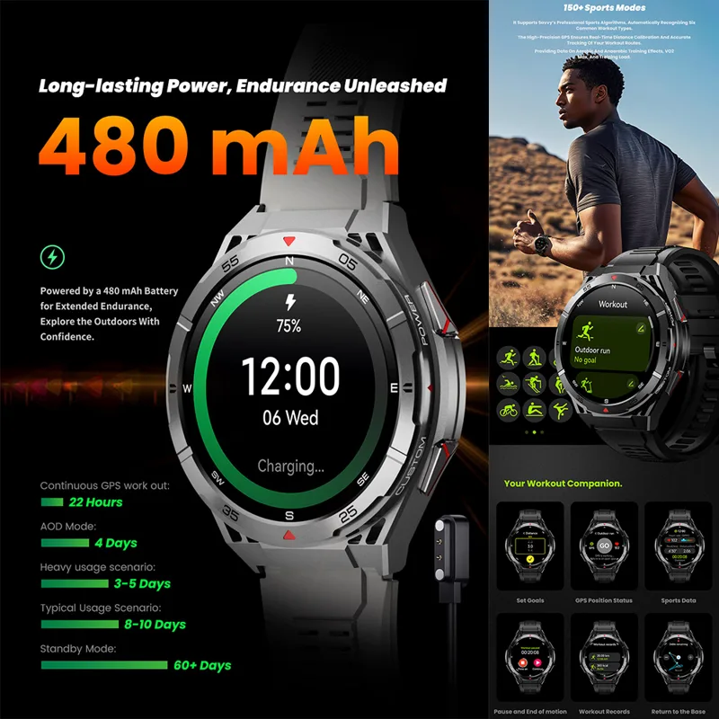 X2 Tank GPS Smart Watch 3ATM N - Smartwatch X2 recensione e prezzo