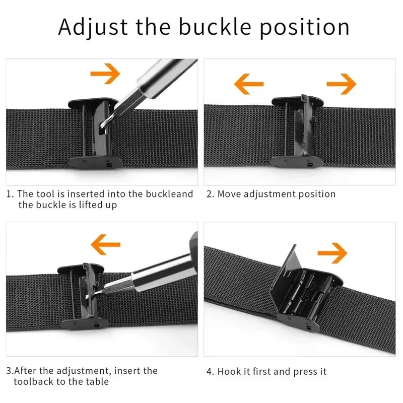 Cinturini in metallo per cintu - Stainless Mesh Band recensione e prezzo
