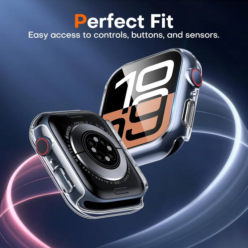 2 pezzi custodia in vetro temp - Apple Smartwatch Accessories recensione e prezzo