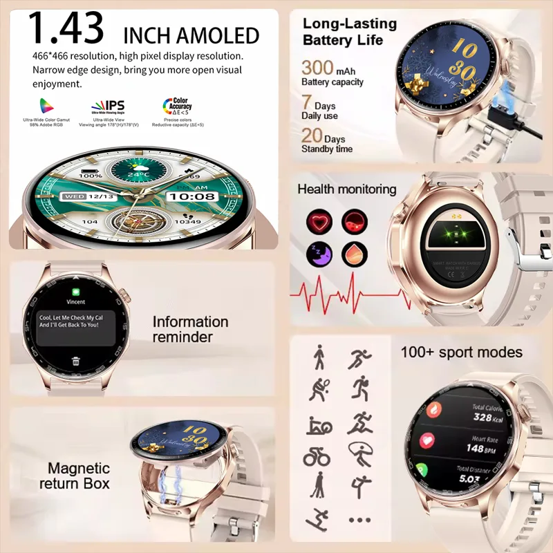 Nuovo Smartwatch 2-in-1 con Au - Smartwatch Headset recensione e prezzo
