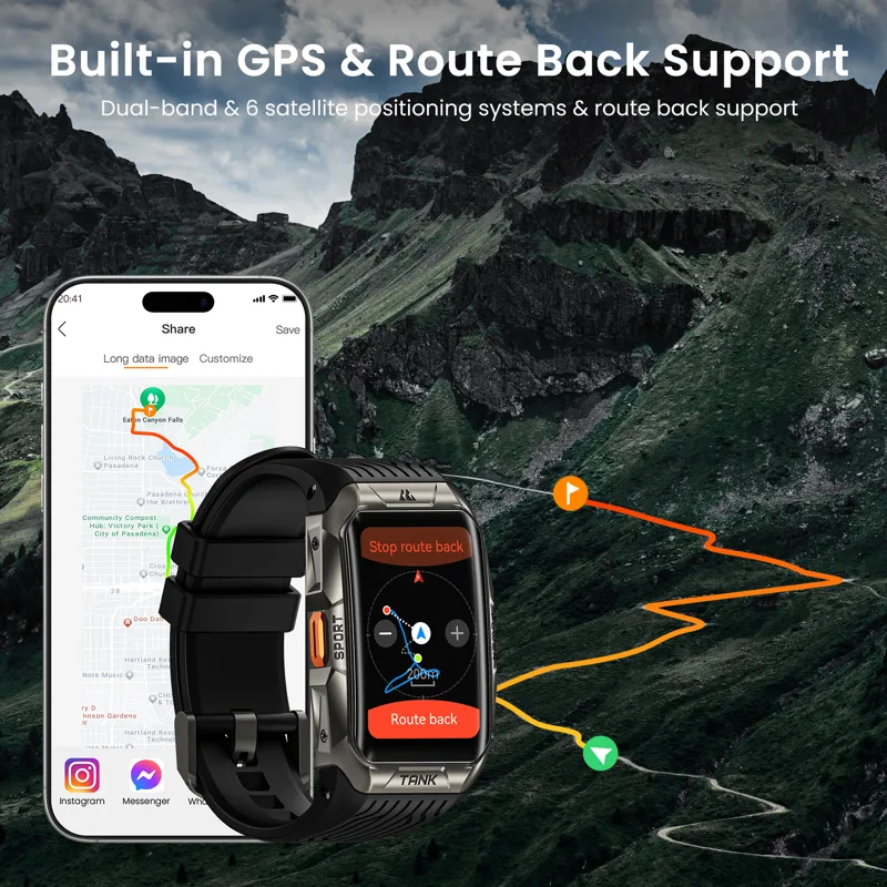 2025 KOSPET TANK X2 Ultra Smar - Smartwatch X2 recensione e prezzo