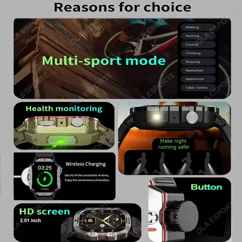 Nuovo Smartwatch Militare 2026 - Smartwatch X12 recensione e prezzo