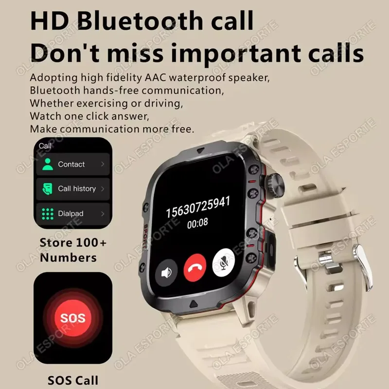 Nuovo Smartwatch Militare 2026 - Smartwatch X12 recensione e prezzo