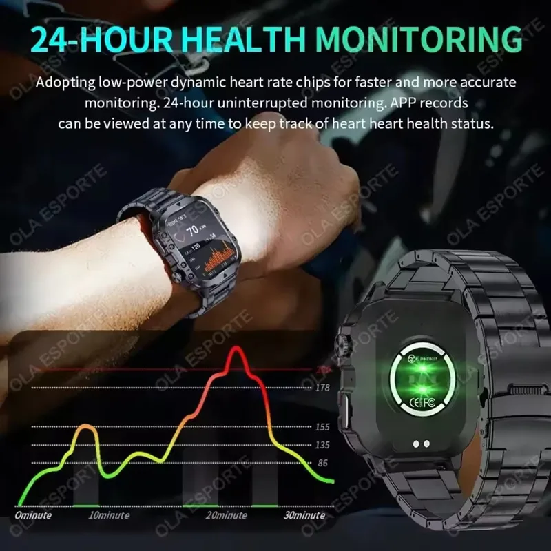 Nuovo Smartwatch Militare 2026 - Smartwatch X12 recensione e prezzo