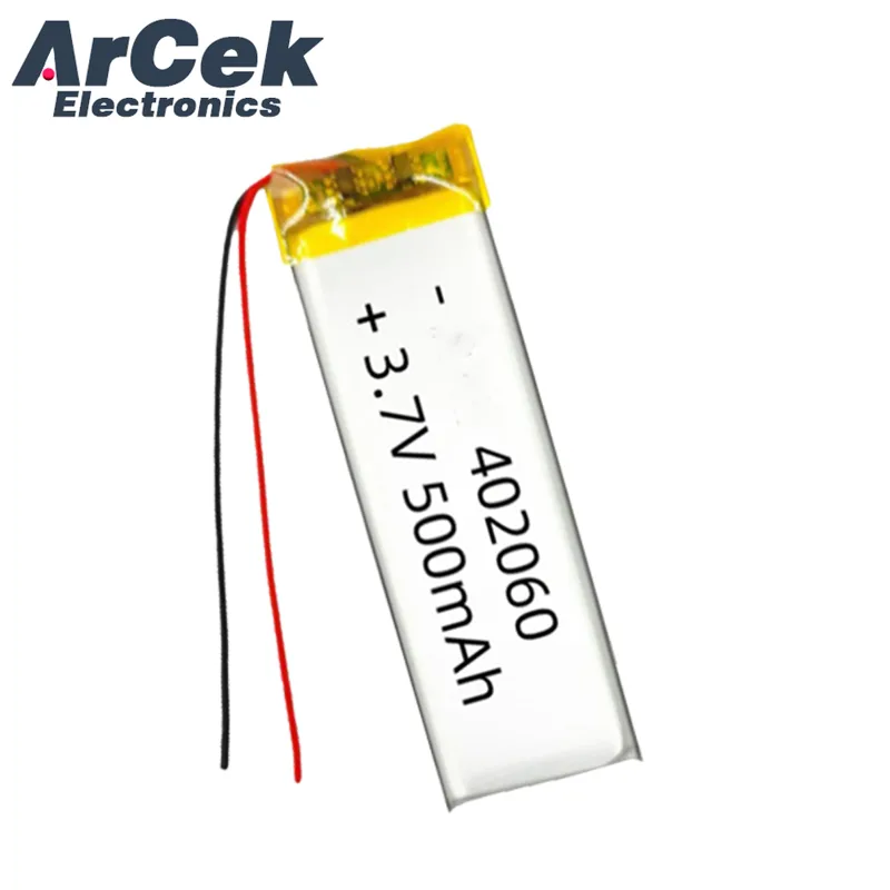 5PCS 3.7V 500mAh 402060 Lipo P - Smartwatch Headset recensione e prezzo