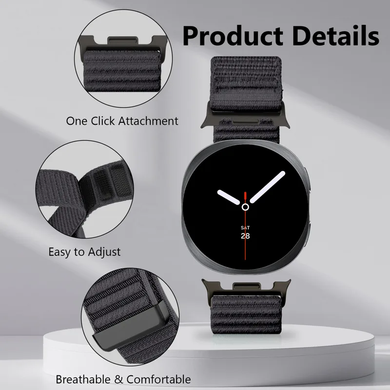 Cinturino in tessuto per SAMSU - Samsung Smartwatch Ultra Accessories recensione e prezzo
