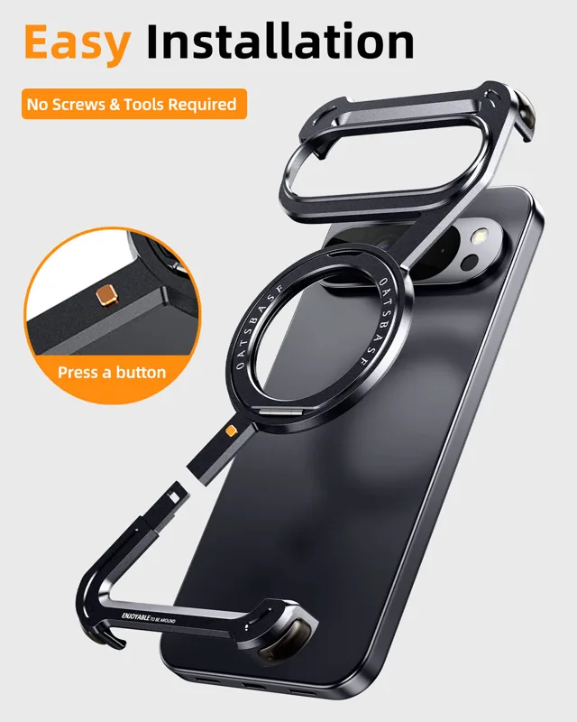Custodia per telefono in metal - Magnetic Charging Stand recensione e prezzo