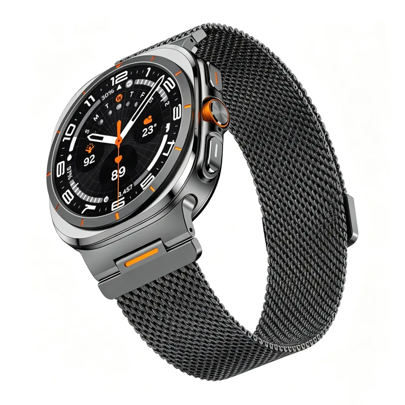 Cinturino in maglia milanese m - Samsung Smartwatch Ultra Accessories recensione e prezzo
