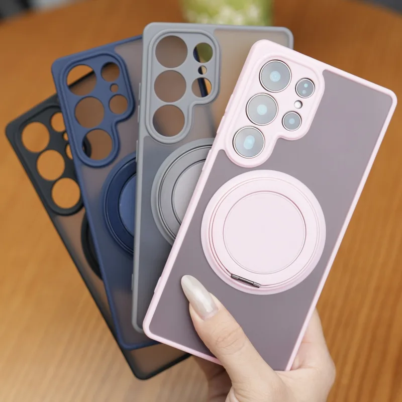 Custodia di Lusso Opaca con An - Magnetic Charging Stand recensione e prezzo