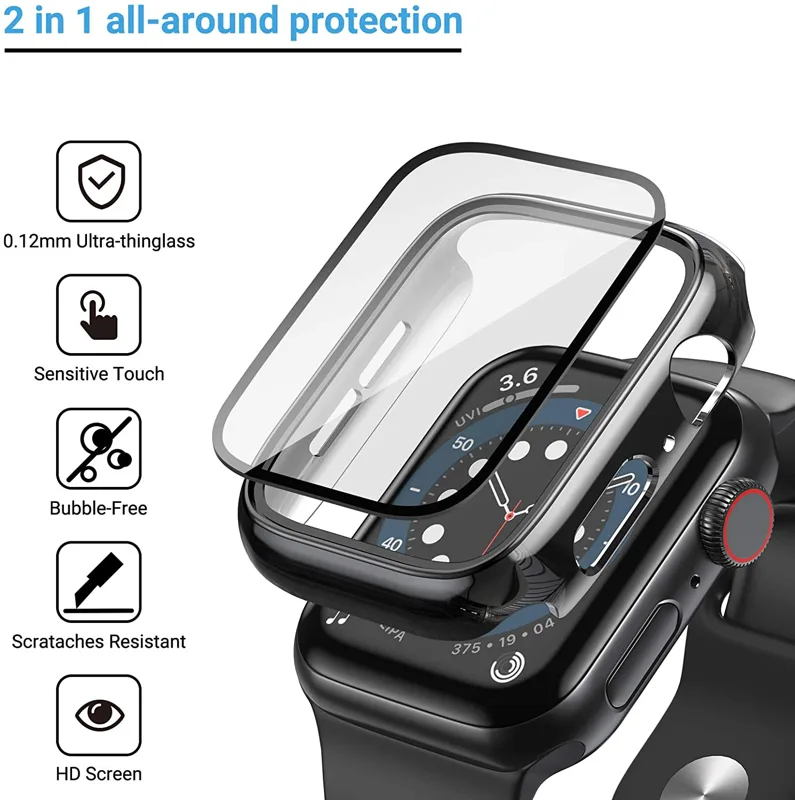 Vetro + copertura per custodia - Apple Smartwatch Accessories recensione e prezzo